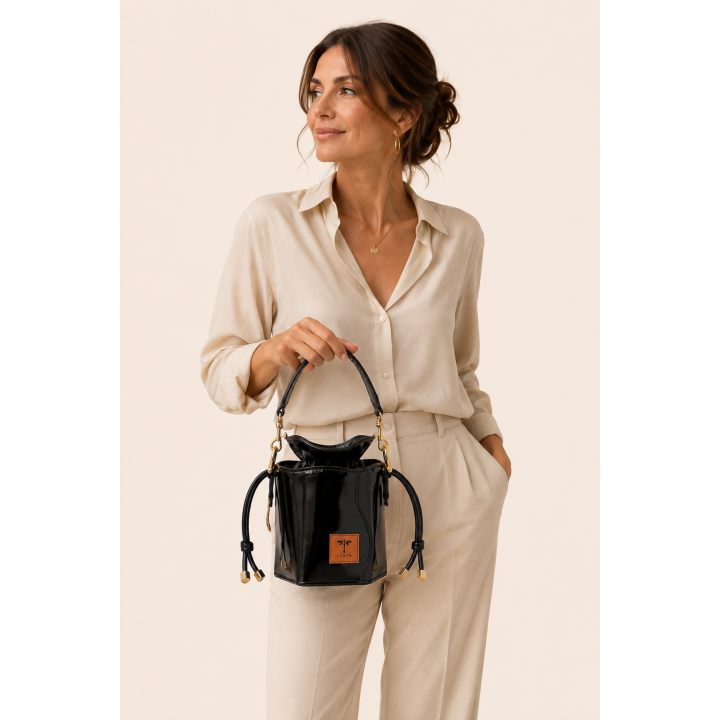 BUCKET  BAG ELAINE PEQUEÑO